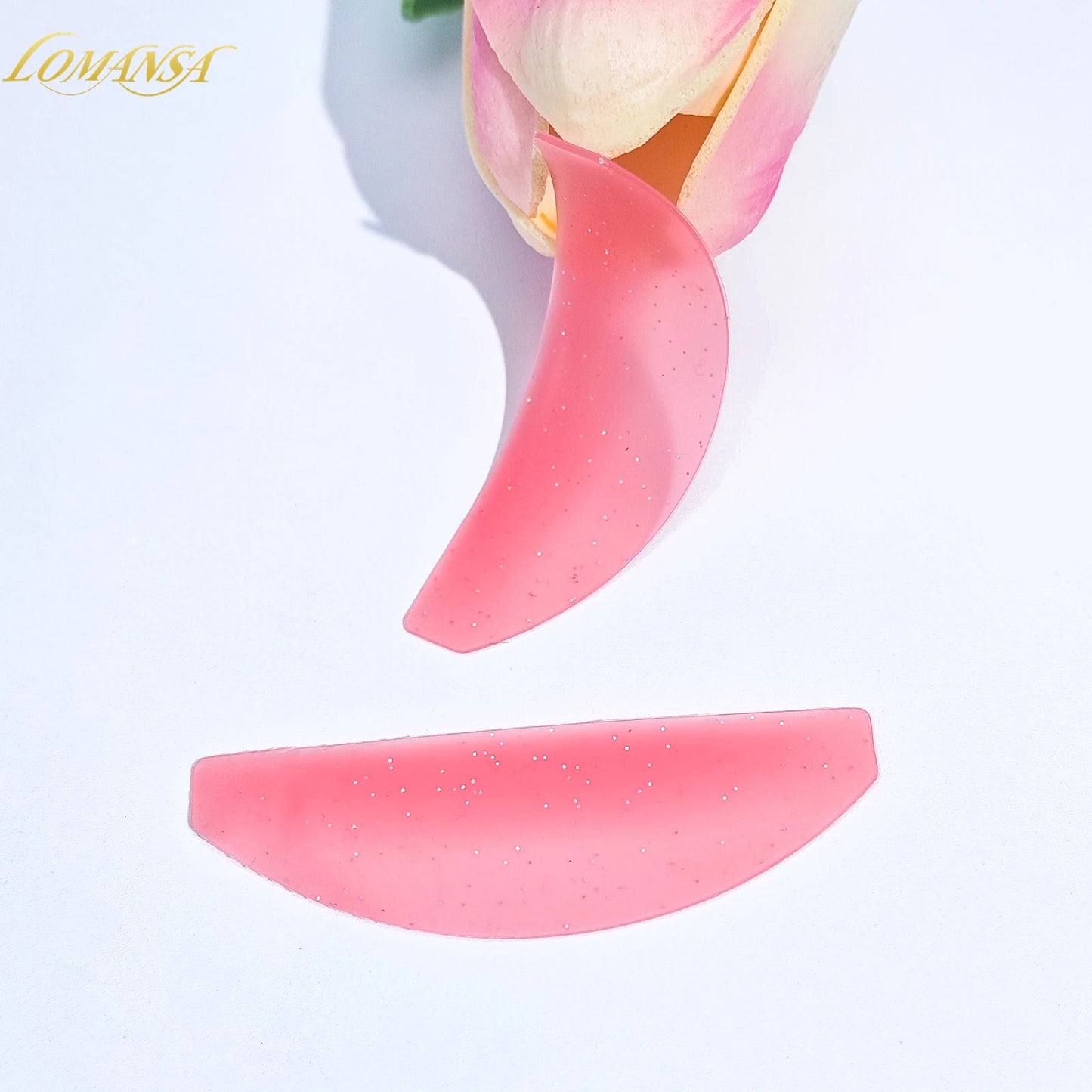 Lomansa 1 Pair Silicone Lash Softening Pads – Eyelash Perm Rods & Shields for Lash Lifting, Professional Eyelash Accessories